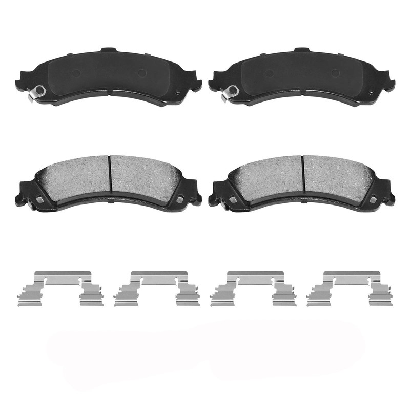 Front Rear Rotors + Ceramic Pads for Chevy Tahoe Silverado GMC Sierra 1500 Yukon gallery