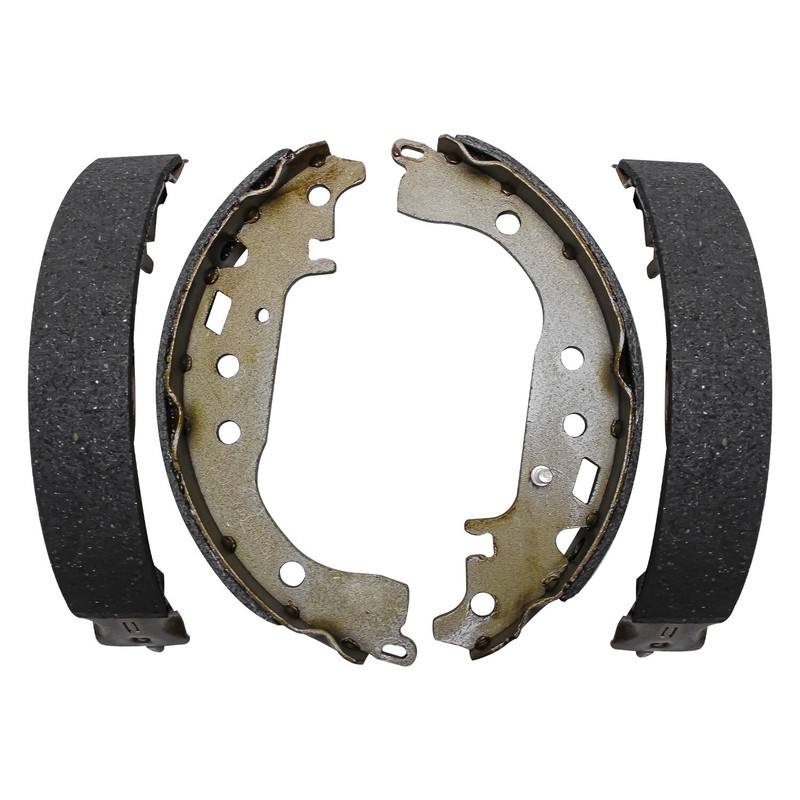 Front Rotors Ceramic Brake Pads Rear Drums Shoes for 2004 - 2008 Toyota Prius gallery