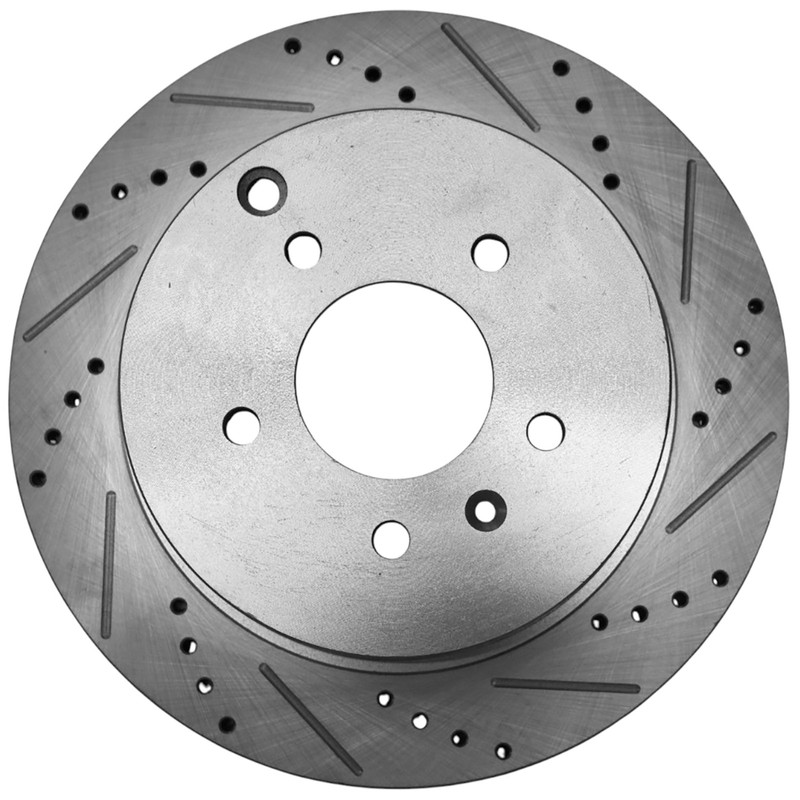 303mm Rear Drilled Brake Rotors for Saturn Vue Chevy Equinox Suzuki XL-7 Torrent gallery
