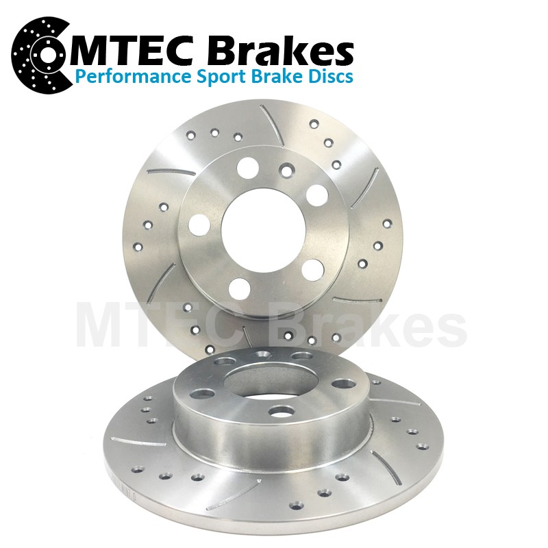 Citroen Xsara 1.4 97-00 – ABS Front Brake Discs Drilled Milled