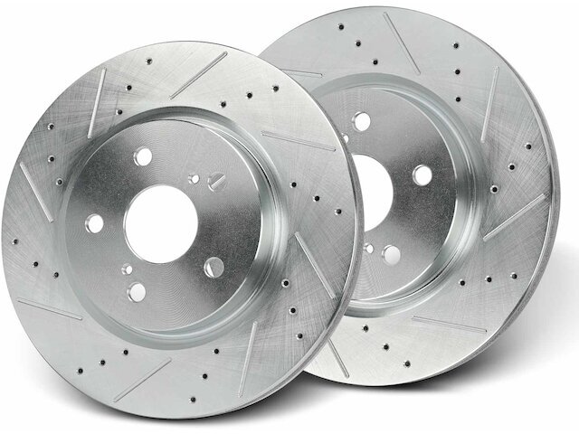 84NT78Q Front Brake Rotor Set Fits 2021-2023 Toyota Venza 2.5L 4 Cyl