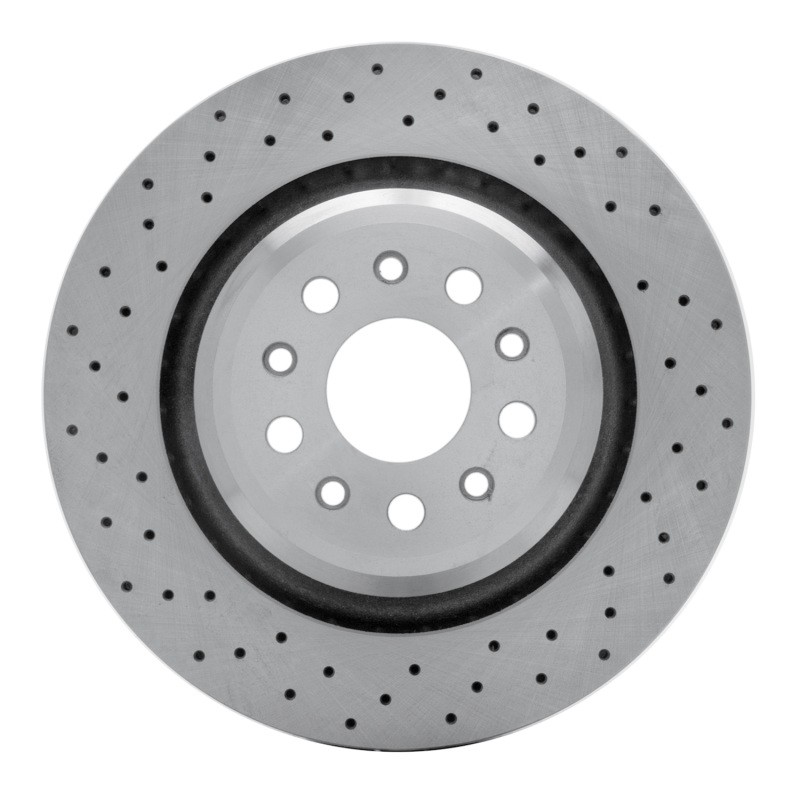DFC 620-79008 Rear Drilled Brake Rotor for Maserati Ghibli & Quattroporte