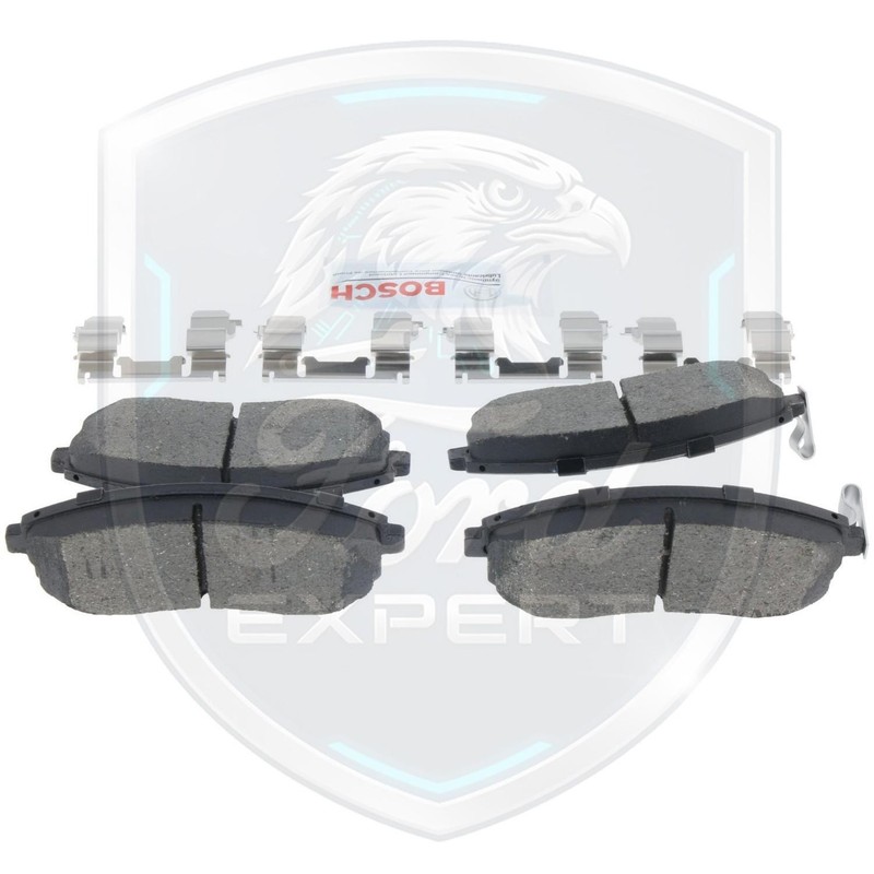 Bosch OEM Front Pads & Rear Shoes For 2000-2001 Nissan Sentra Lifetime Warranty gallery