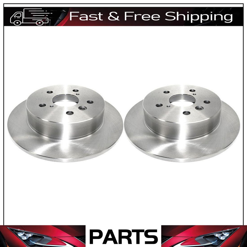 2X DuraGo Disc Brake Rotor For Toyota-Camry 2018 2019 Rear
