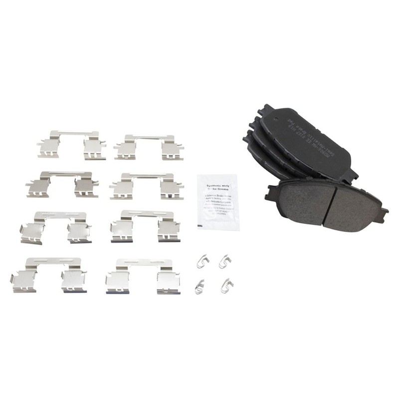 Front Ceramic Pad & Performance Coated Rotor Kit w/Chemicals gallery