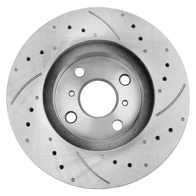 255mm Front Disc Rotors Ceramic Brake Pads for Toyota Corolla 1998 - 2002 gallery