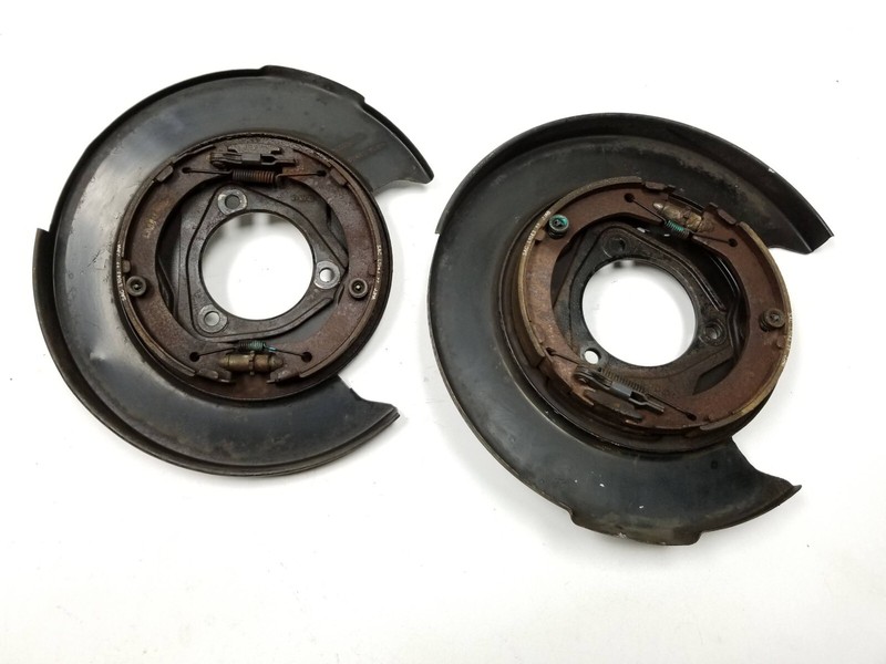 13 14 15 16 GMC Acadia Rear Brake Disc Rotor Guard Left & Right Pair OEM gallery