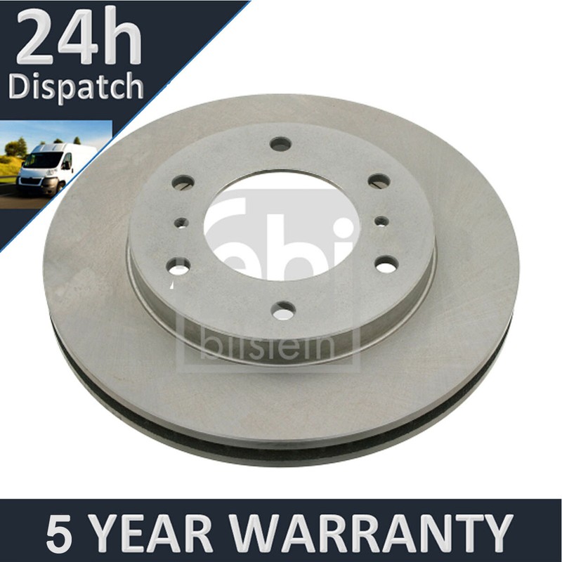 Fits Mitsubishi Shogun Pajero 2000- Purevue Front Brake Discs MN116706