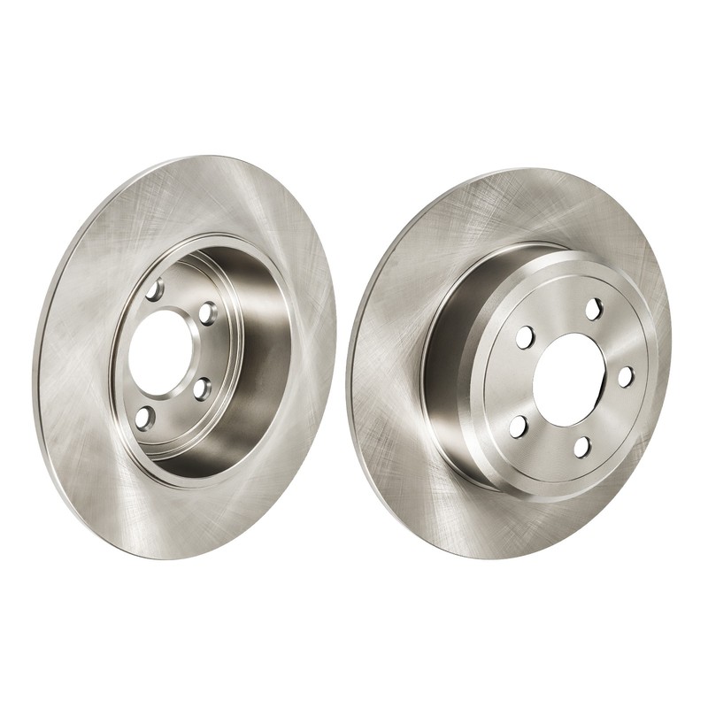 2x Rear Solid Rust Preventative Brake Rotors For Dodge Charger V6 3.6L 53021 gallery