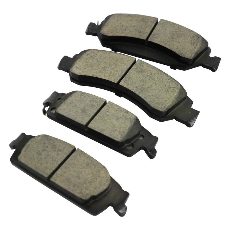 D1363 D1717 8Pcs Front Rear Ceramic Brake Pads For Tahoe Suburban 2015-2020 gallery