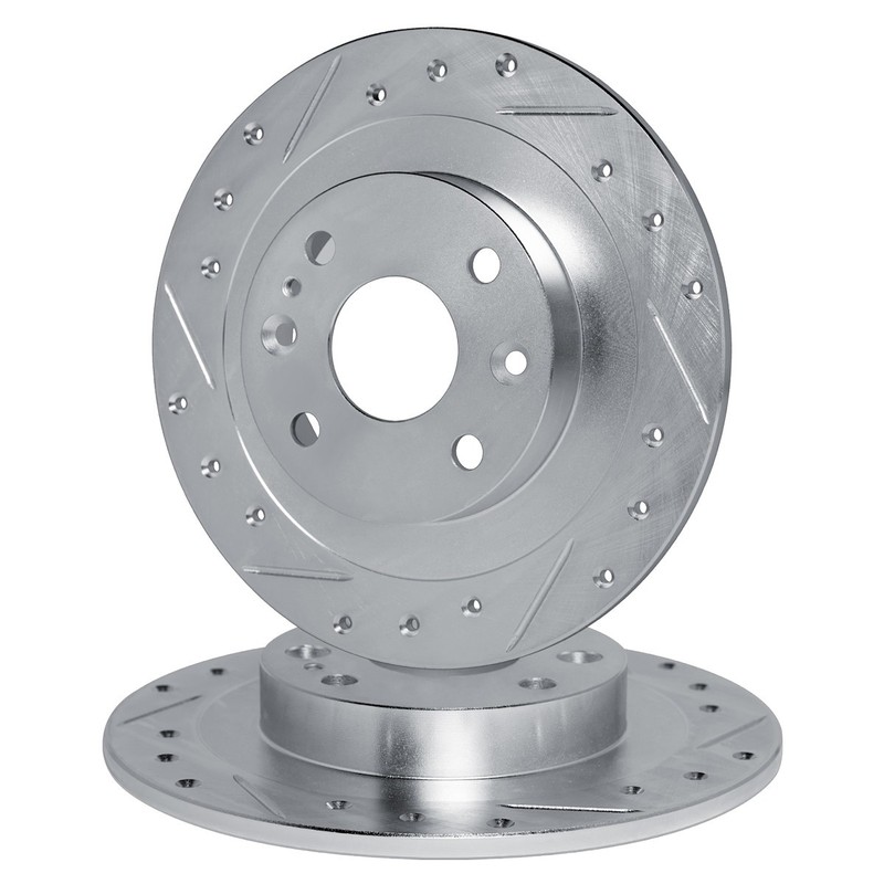 WGPN1-67044 R1 Concepts 2-Wheel Set Brake Discs Front for Datsun 810 1977-1980