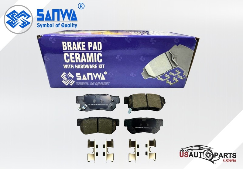REAR BRAKE ROTOR SOLID GEOMET COATED &CERAMIC PAD KIT 284 mm FOR HYUNDAI 11-15 gallery