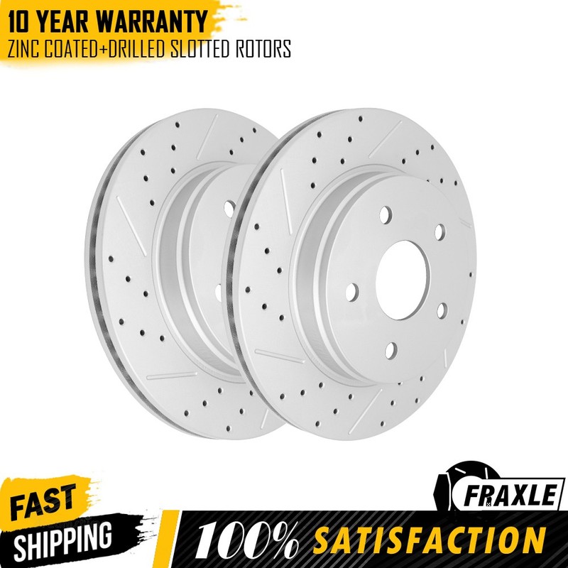 13.23 inch Front Brake Disc Rotors Set For Dodge Durango Ram 1500 Chrysler Aspen