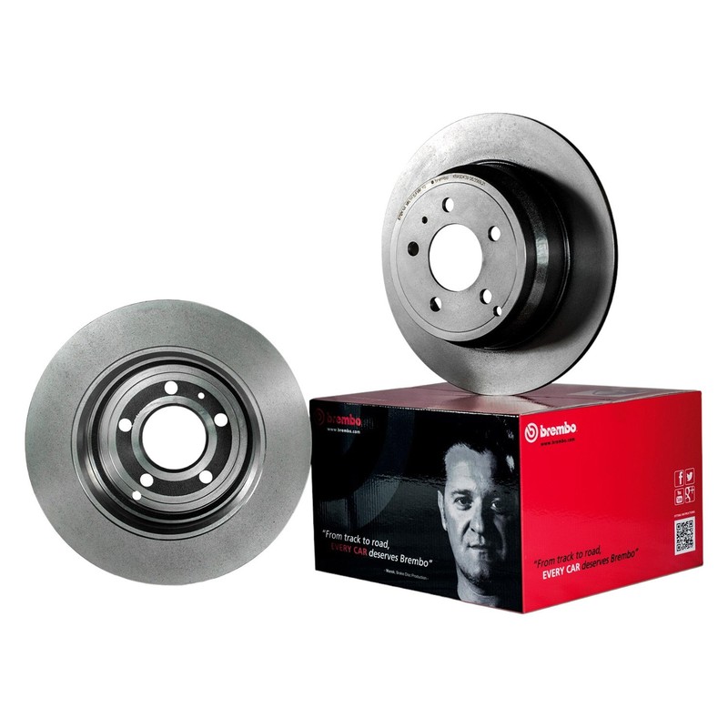 For Nissan Altima 13-25 Brembo UV Coated Plain Vented Front Brake Rotor