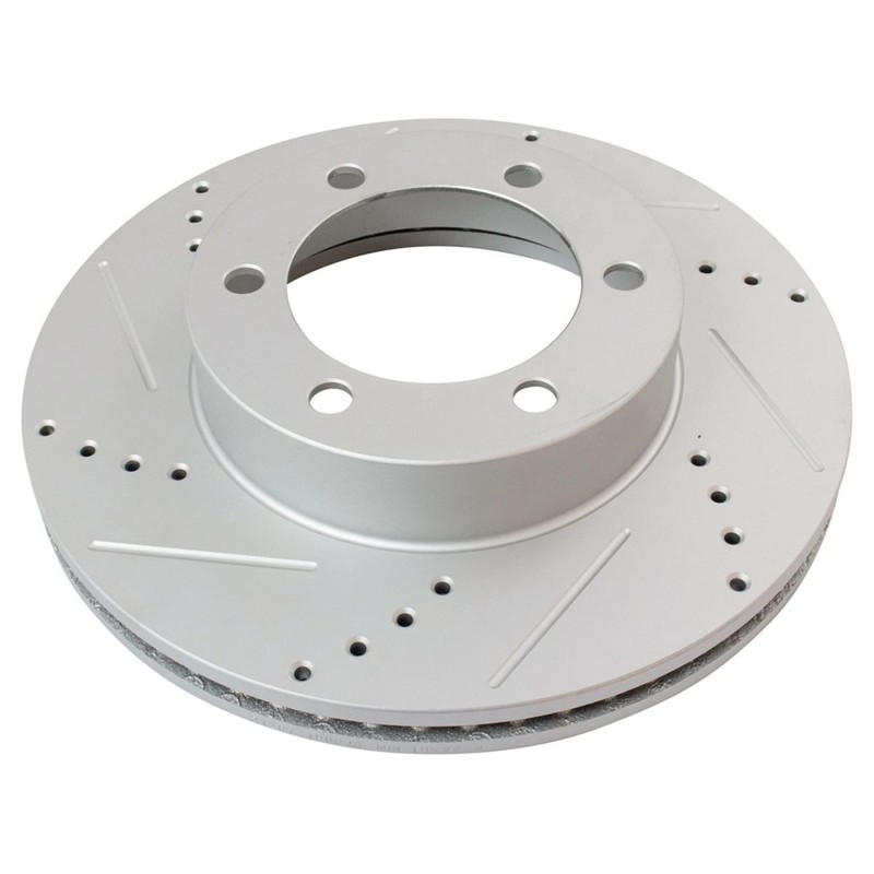 TRQ Front Brake Pad & Rotor Kit Fits 2001-2007 Toyota Sequoia 2000-2006 Tundra gallery