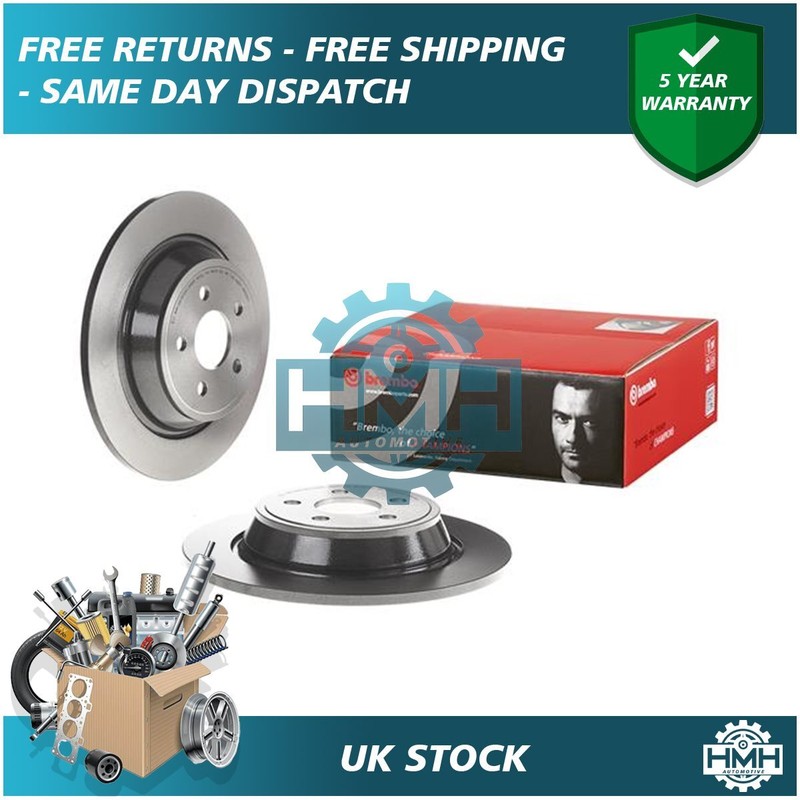 Fits Ford S-Max 2015- Galaxy 2015- Edge 2015-2018 HMH Rear Brake Discs