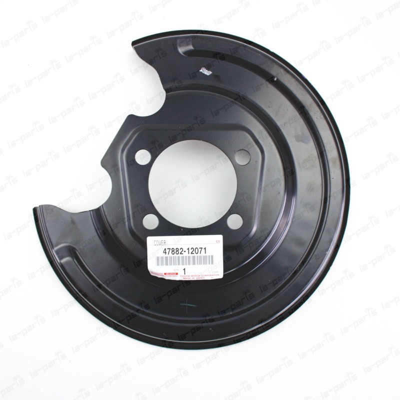 New Genuine OEM Toyota 10-15 Prius Rear Lh Disc Brake Dust Cover 47882-12071