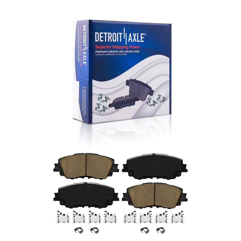 8pc Front Rear Drilled Brake Rotors Brake Pads Kit for Camry Avalon ES300H ES350 gallery