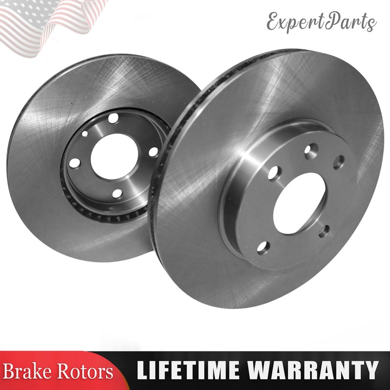256mm Front Disc Brake Rotors for Chevrolet Spark 2016 2017 2018 2019-2022 Pair