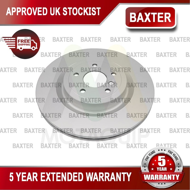 Fits Jaguar XE 2017- XF 2015- 2.0 D 3.0 Baxter Rear 1x Brake Disc T4N1744