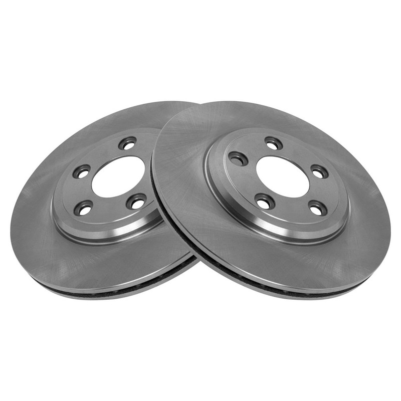 TRQ Rear Disc Brake Pad & Rotor Kit for Lincoln LS S-Type New gallery