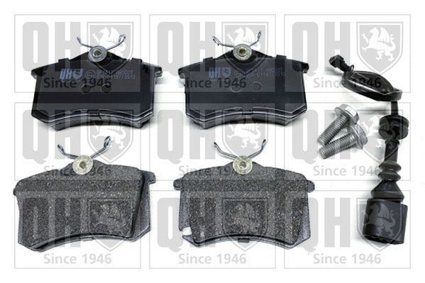 Quinton Hazell Front Discs (Pair) & Front Pads + Rear Discs (Pair) & Rear Pads gallery