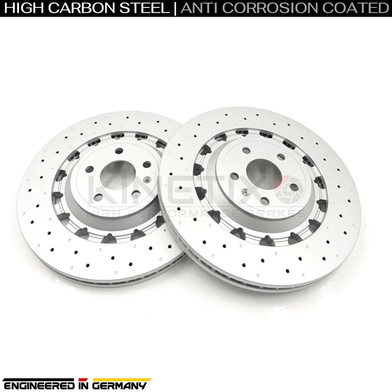 FOR AUDI RS3 8V 17-20 FRONT BRAKE DISCS TEXTAR PADS 370mm X 34mm 8V0615301R gallery