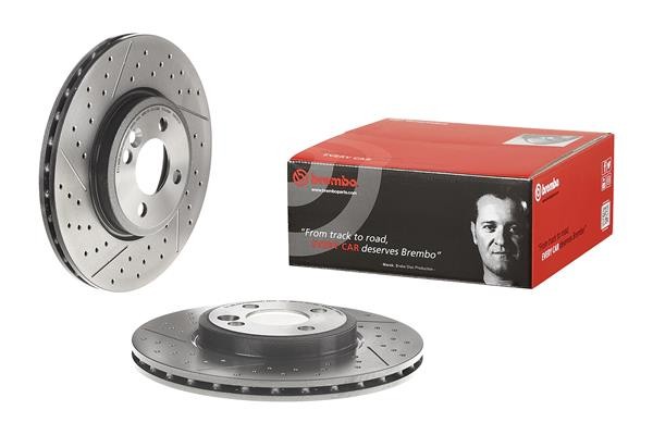 2x Brake Discs Pair Vented fits MINI CLUBVAN COOPER R55 2.0D Front 12 to 14 Set gallery