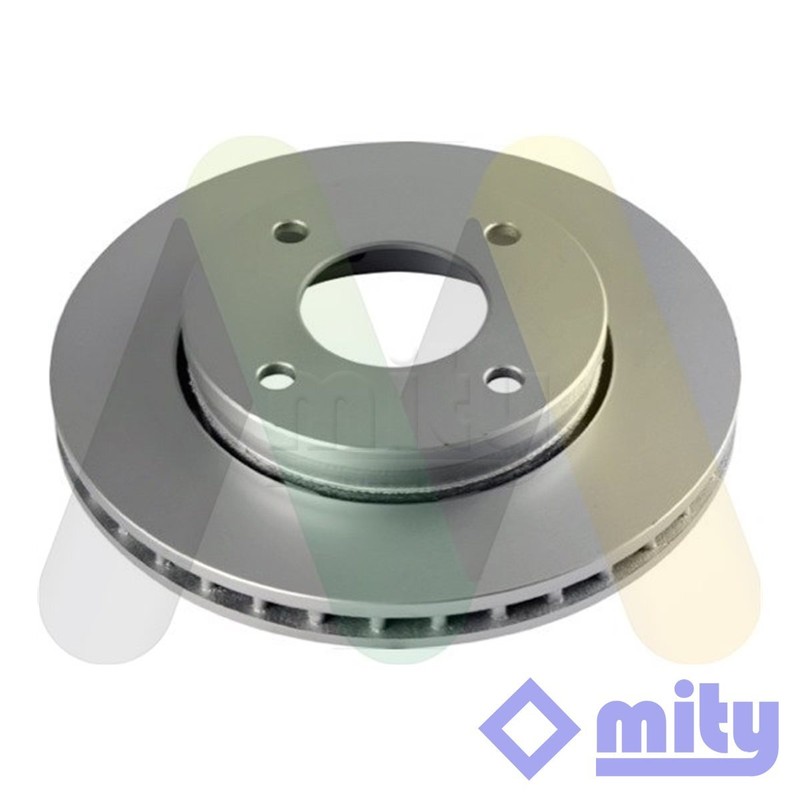 Fits Mitsubishi Colt 2004-2012 Smart Forfour 2004-2006 1x Brake Disc Front Mity
