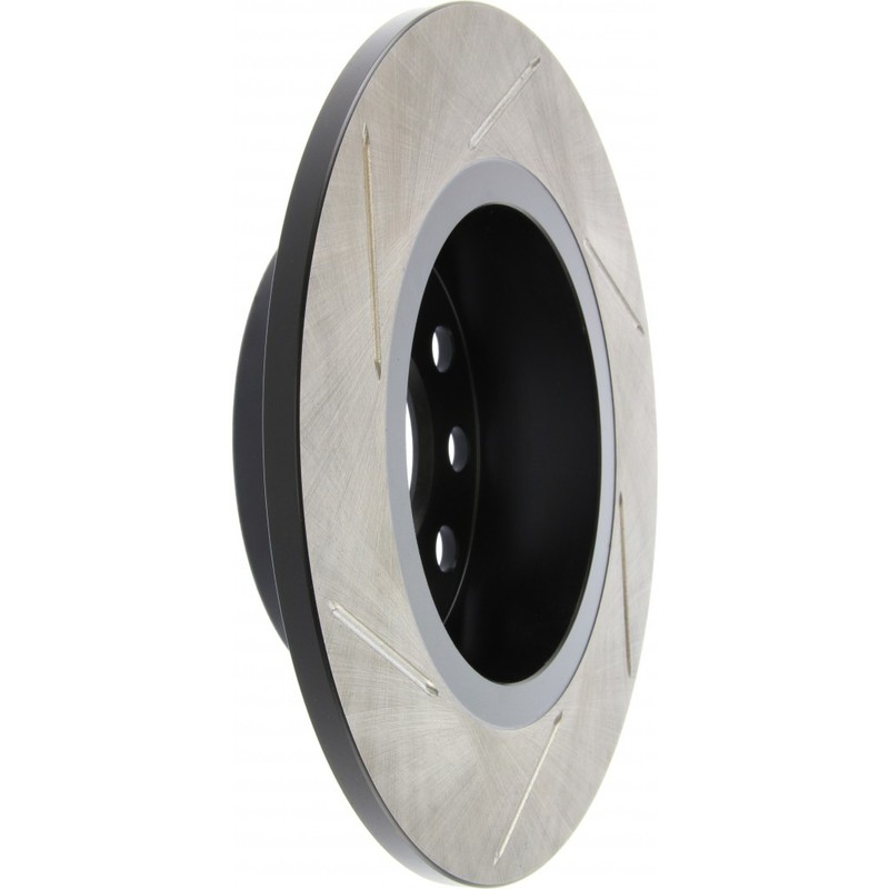 StopTech For Audi A3 2010-2013 Brake Rotors Slotted - Driver Side, Sold As Kit gallery