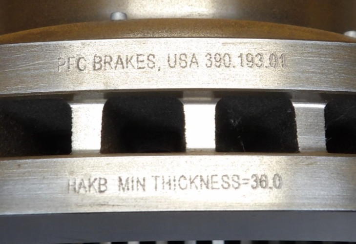 PFC Brakes 390.193.20 Commercial Rear Disc Brake Rotor 10 Hole 390mm Blue Bird gallery