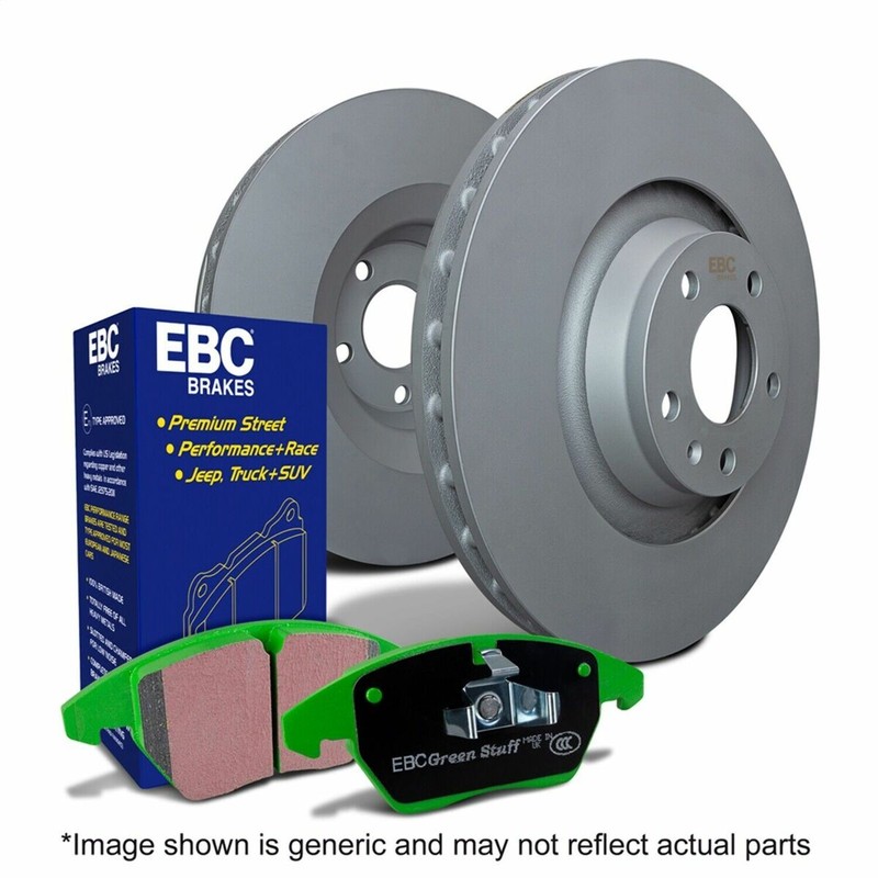 EBC Brakes S11KF1362 S11 Kits Greenstuff 2000 and RK Rotors