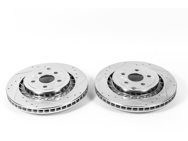 Power Stop 22SK93Z Rear Brake Rotor Set Fits 2015-2017 Chevy SS