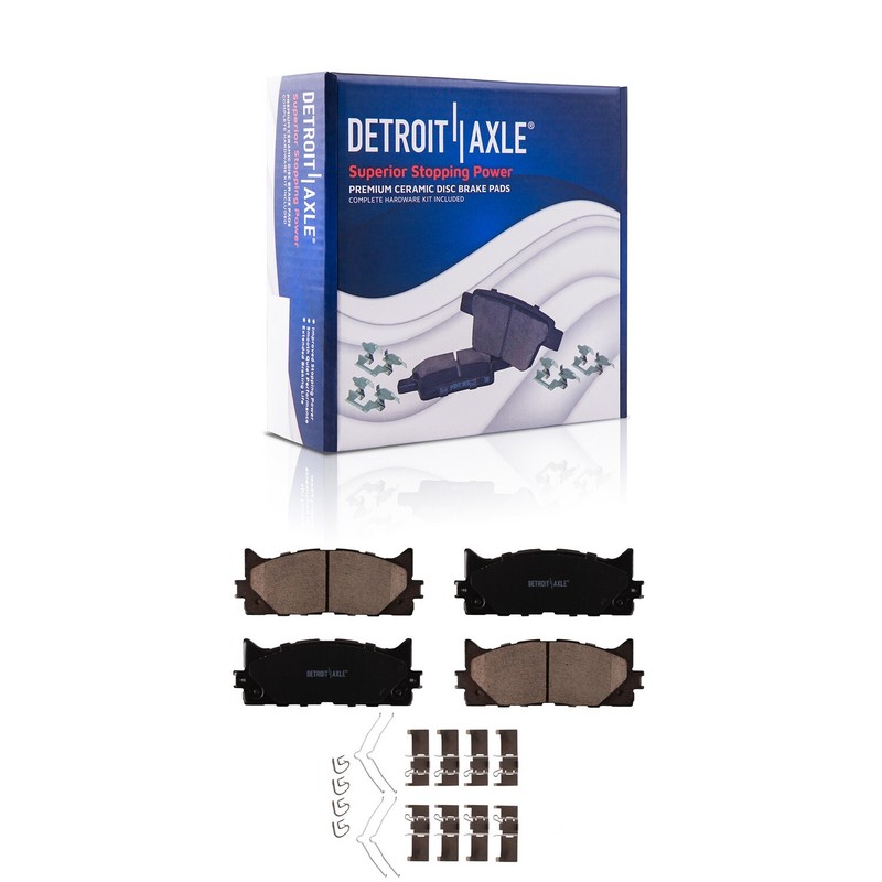 Front Drilled Rotors + Brake Pads Kit for Toyota Camry Avalon Lexus ES350 ES300h gallery
