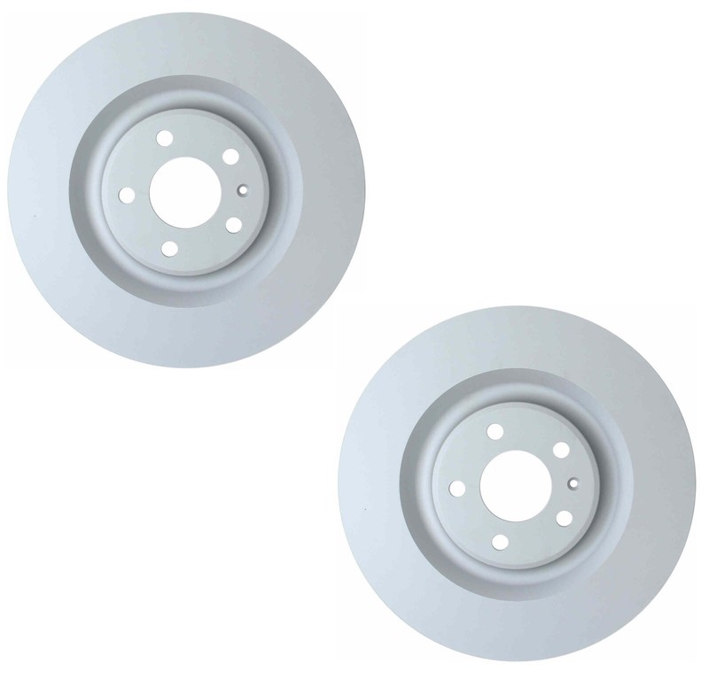 Zimmermann Set of 2 Rear Disc Brake Rotors 350mm for Audi A8 Quattro Q7 Q8 S8