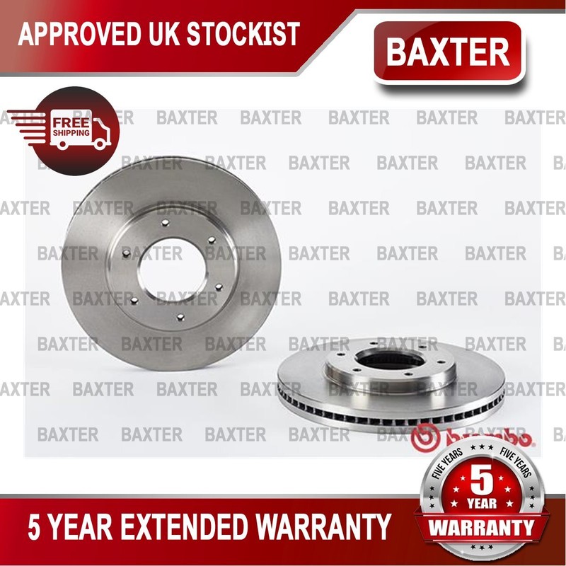 Fits Toyota HiAce 1989- Granvia 1995-2004 Baxter Front Brake Discs