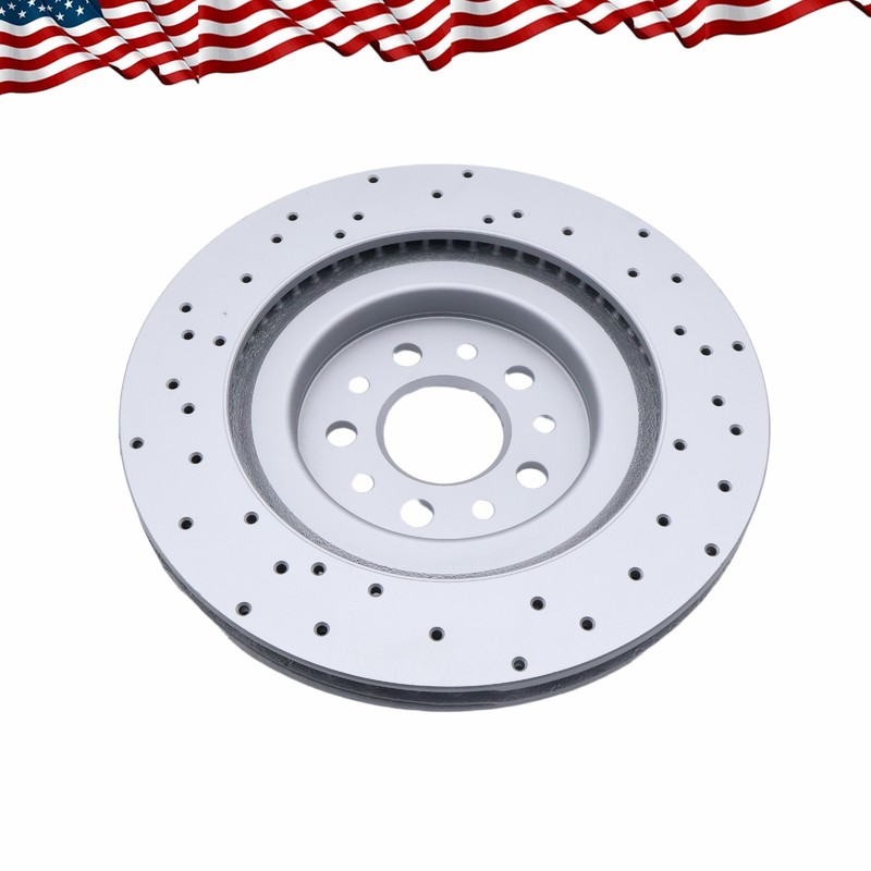 4X Heat Resist 2PC Vent Brake Rotors Fit Maserati Ghibli Quattroporte 2017-2022 gallery