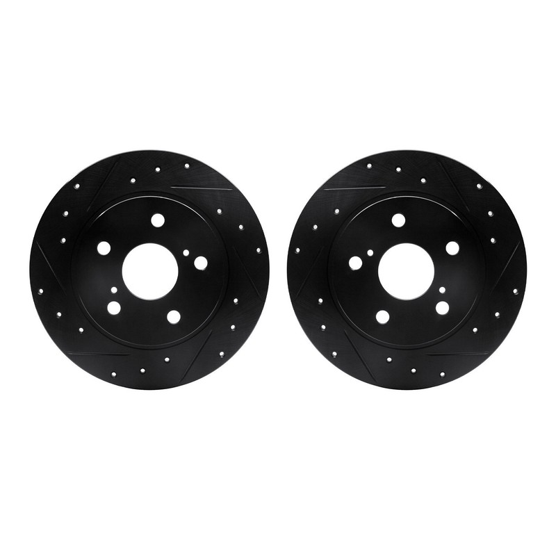 Dynamite Friction Disc Brake Rotor Set for 2011-2016 Scion tC 8002-91003