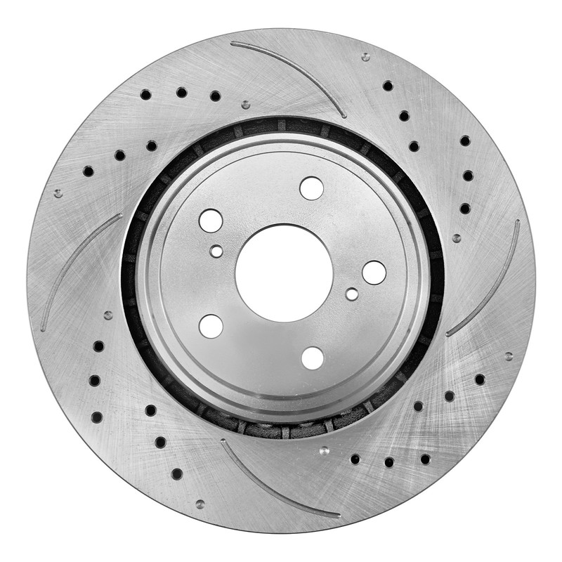 For Jeep Commander 2006-2010 Front Solid Brake Rotors Ceramic Pads 53026 D1080 gallery