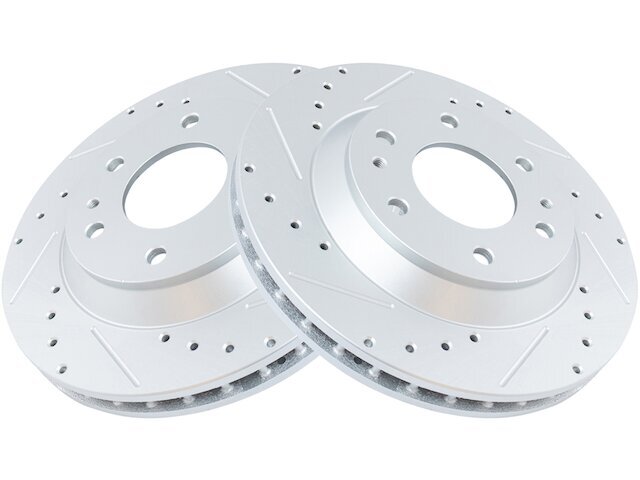 TRQ 86YP57B Front Brake Rotor Set Fits 2003-2005 Isuzu Ascender 4.2L 6 Cyl