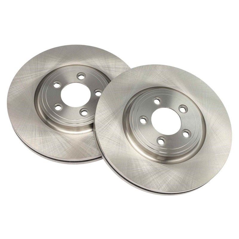 2-Wheel Set Brake Discs Front for Jaguar XF XJ8 Vanden Plas XK S-Type 2006-2008