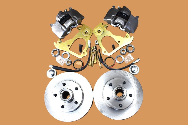 1966-1972 CHEVELLE FRONT DISC BRAKES FITS 14″ DRUM WHEELS BOLTS TO DRUM SPINDLE