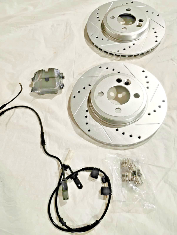 Hart Brakes Front Brakes and Rotors Kit |Front Brake Pads| Brake Rotors and Pads gallery