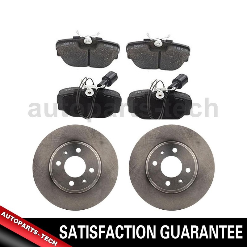 Brake Pad Brake Rotor Fits 1987-1989 Saab 9000