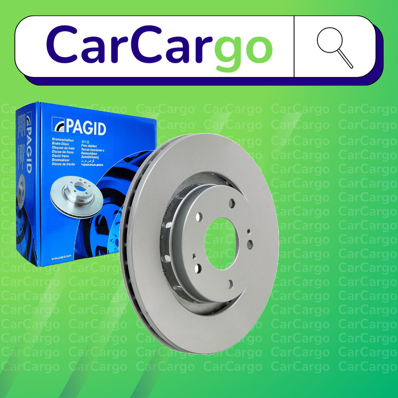 Pagid Vented Front Brake Discs C-Crosser Enterprise 2.4 16V 2009-2024 294 mm