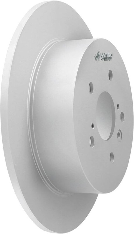 New 2PCS Rear Coated Solid Disc Brake Rotor Fits Toyota Highlander gallery
