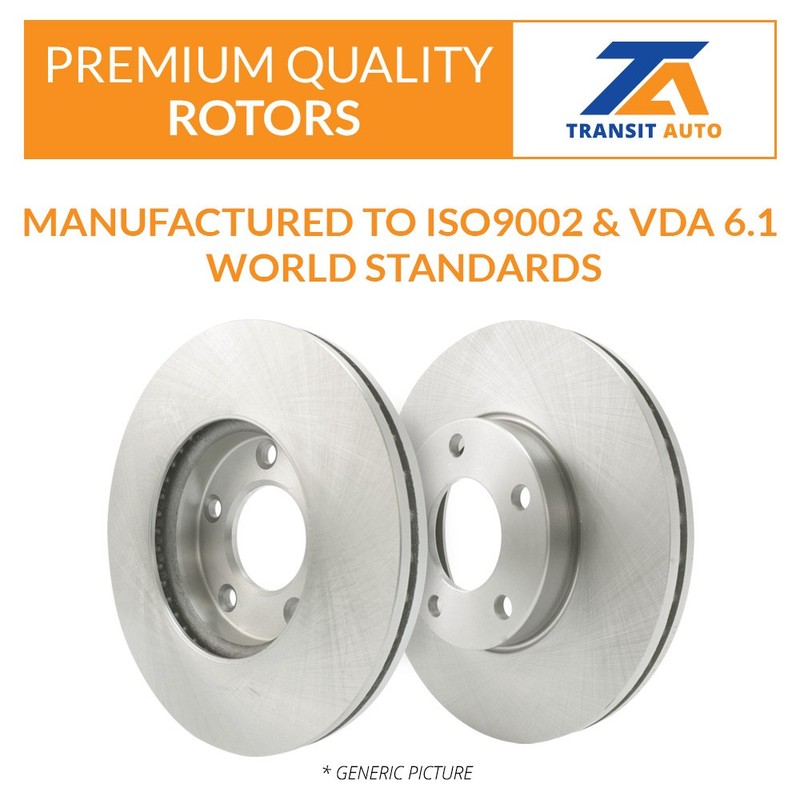 Disc Brake Rotors And Semi-Metallic Pad Front Rear Kit For Honda Civic Acura RSX gallery