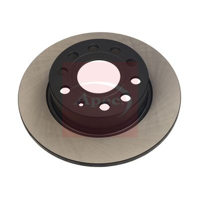2x APEC Rear Brake Discs For VW CADDY III Estate (2KB, 2KJ 59kW/80HP/1390cc