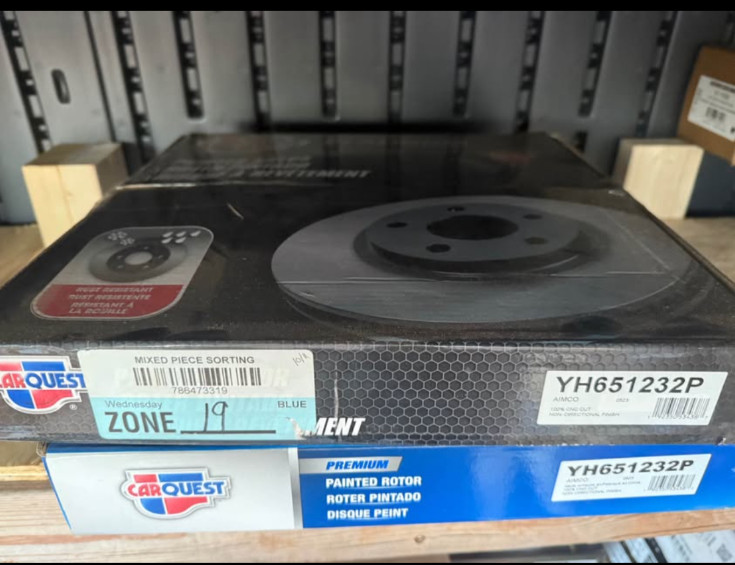 Brand New Carquest Premium Kia Stinger Genesis Brembo Rear Rotors gallery