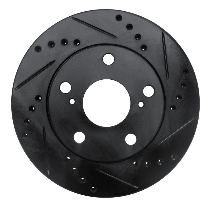 Dynamite Friction Front Passenger Side Disc Brake Rotor for +More (633-76051R)